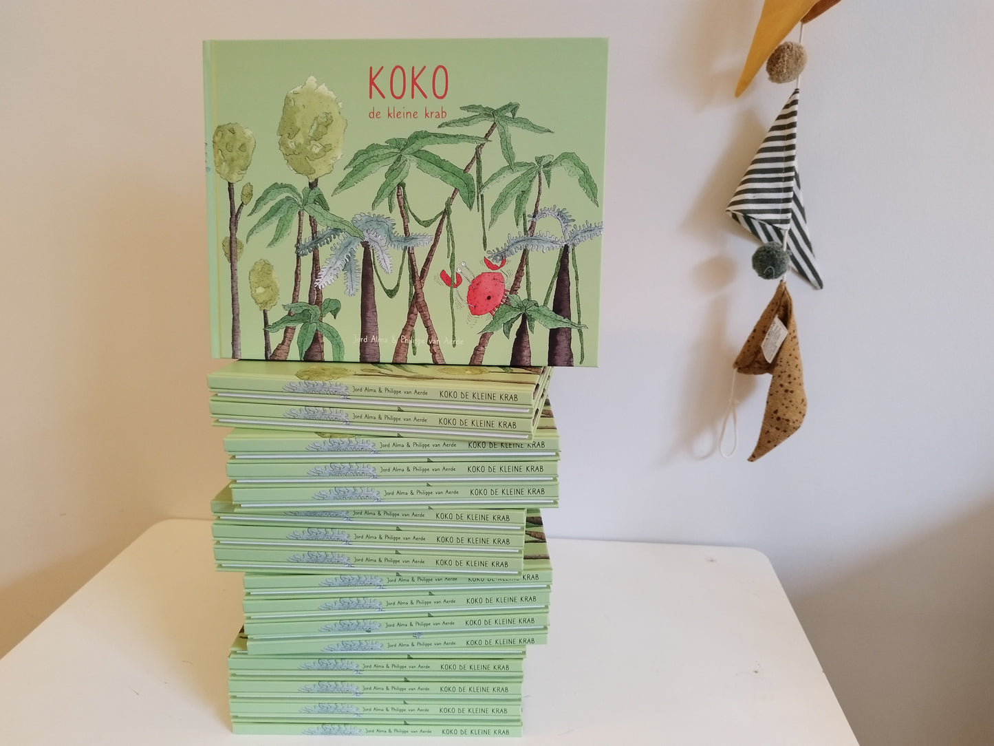 Dutch children book - Koko de kleine krab -