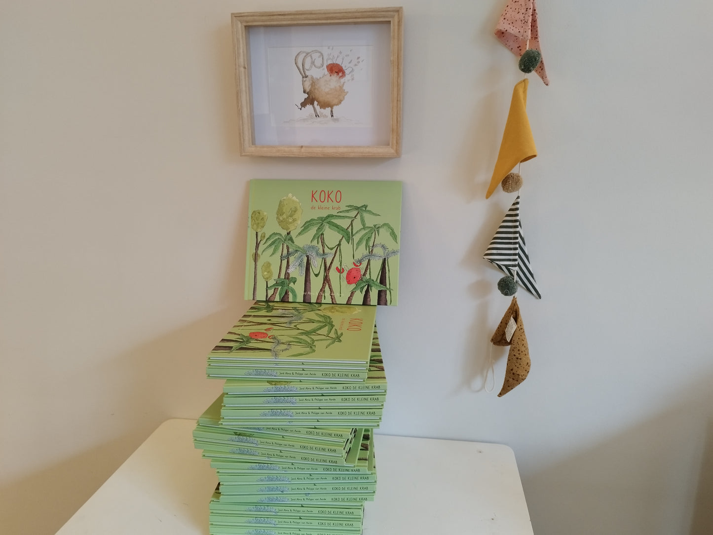 Dutch children book - Koko de kleine krab -